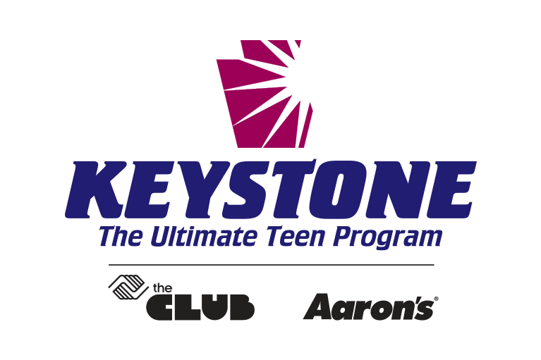 Keystone  -The Club - Aaron's - Logo lockup