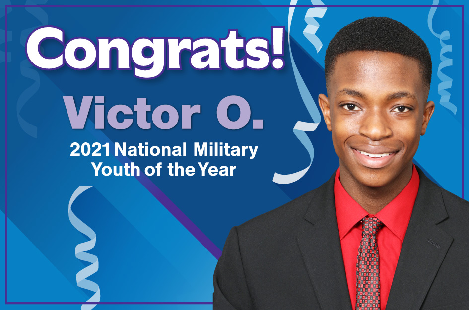 National Military Youth of the Year - Victor O.
